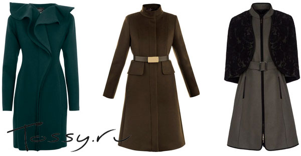 Модные шерстяные пальто 2013