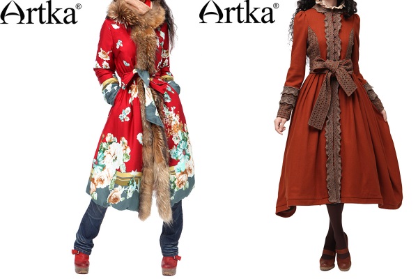 Шикарные пальто от Арка
