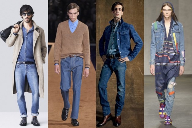 мужская джинсовая одежда 2015
