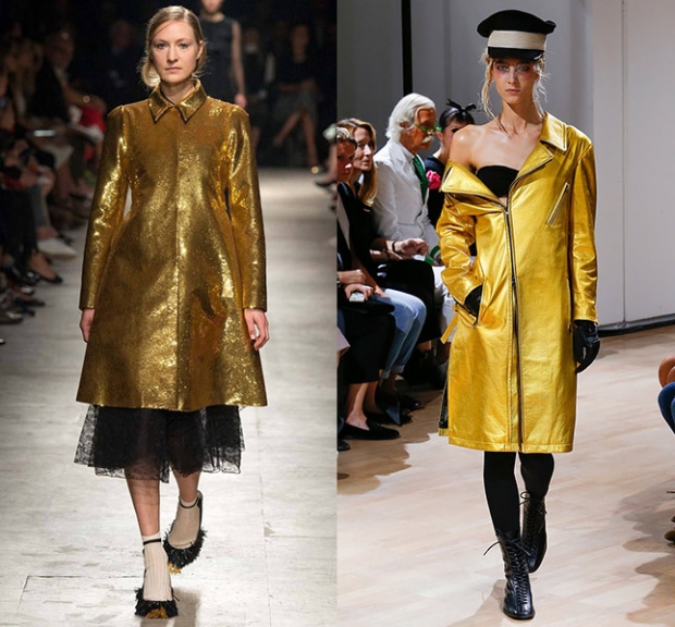 Золотистые пальто 2015