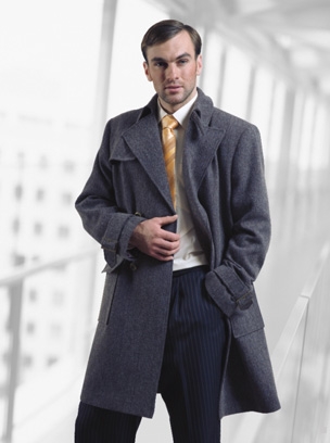Мужское пальто с чем носить фото
