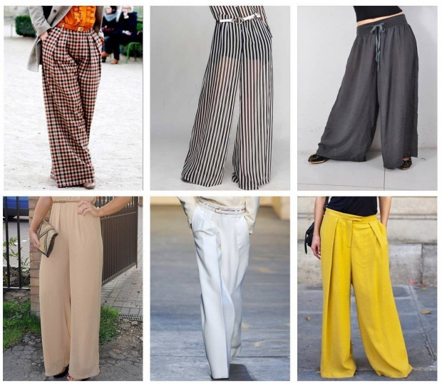 Мода 2015 широкие брюки