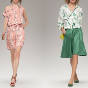 Модные  принты от  Armani в сезоне весна –лето 2015